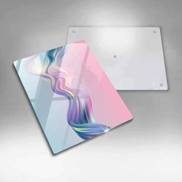 Üveg vágódeszka Pasztell absztrakció