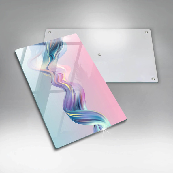 Üveg vágódeszka Pasztell absztrakció