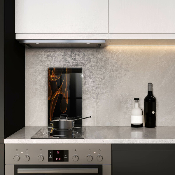 Üveg vágódeszka Absztrakt vonalak