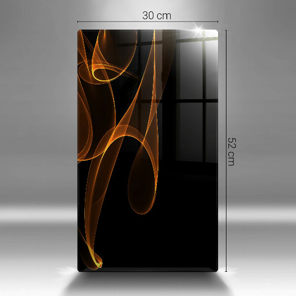 Üveg vágódeszka Absztrakt vonalak