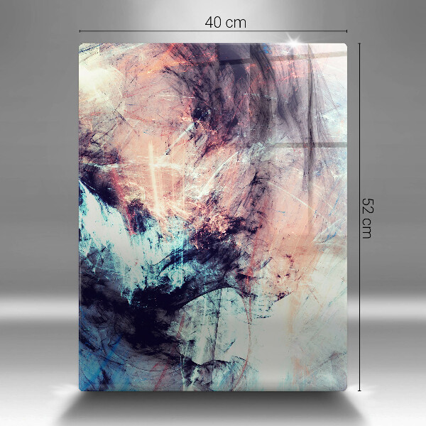 Üveg vágódeszka Festett absztrakció