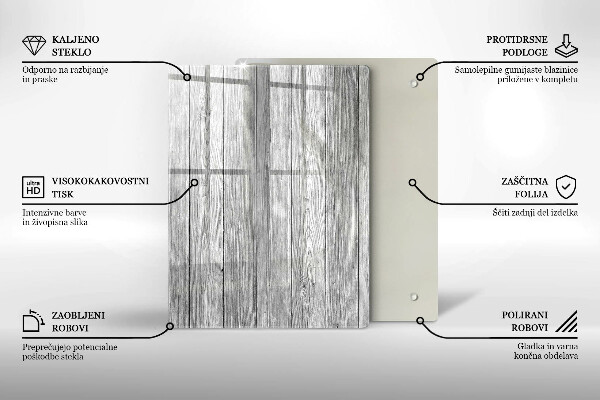 Üveg vágódeszka Harmatcseppek és rózsavirág