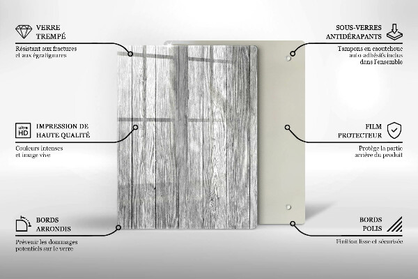 Üveg vágódeszka Harmatcseppek és rózsavirág