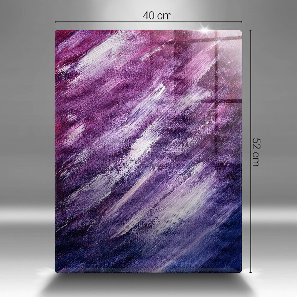 Üveg vágódeszka Festék absztrakció
