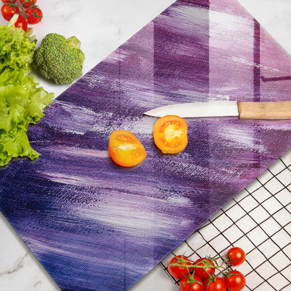 Üveg vágódeszka Festék absztrakció