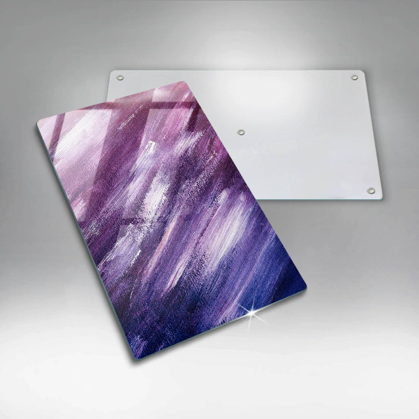 Üveg vágódeszka Festék absztrakció