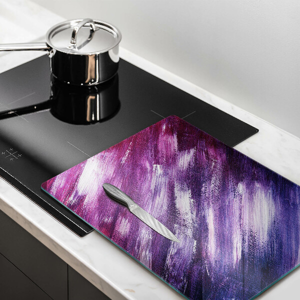 Üveg vágódeszka Festék absztrakció