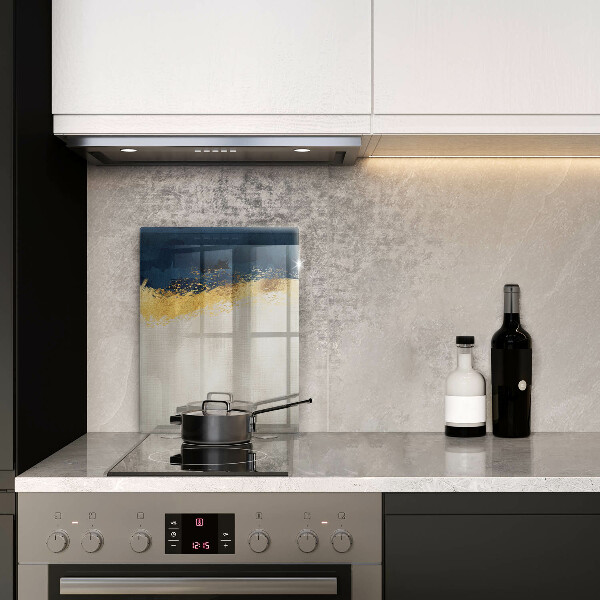 Üveg vágódeszka Arany absztrakció