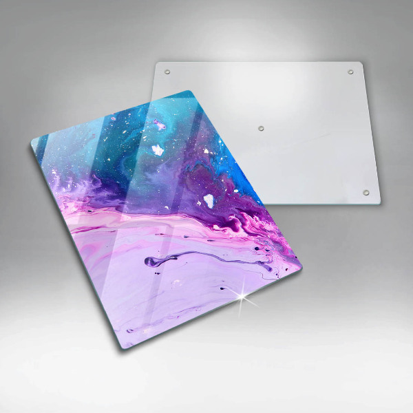 Üveg vágódeszka Absztrakciós tinták