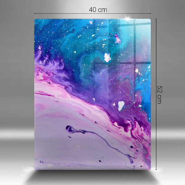 Üveg vágódeszka Absztrakciós tinták