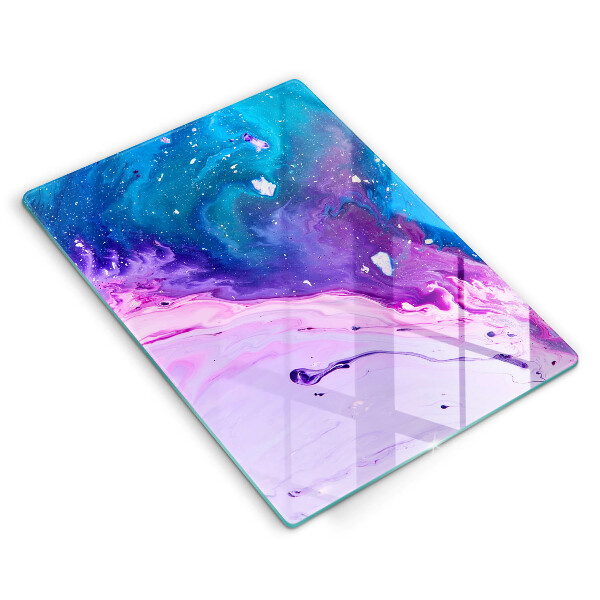 Üveg vágódeszka Absztrakciós tinták