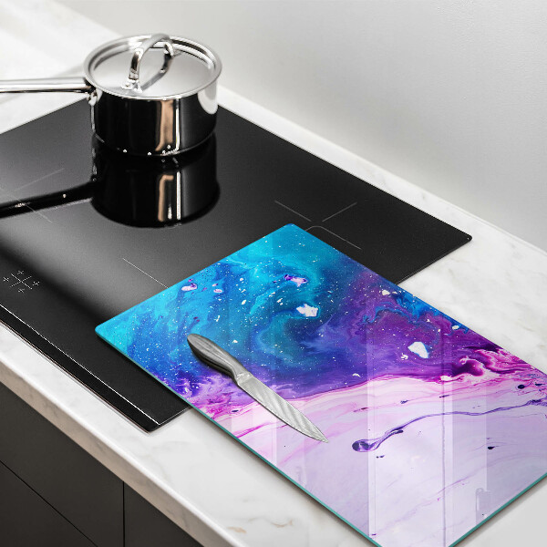 Üveg vágódeszka Absztrakciós tinták