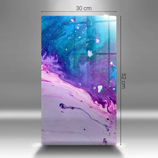 Üveg vágódeszka Absztrakciós tinták