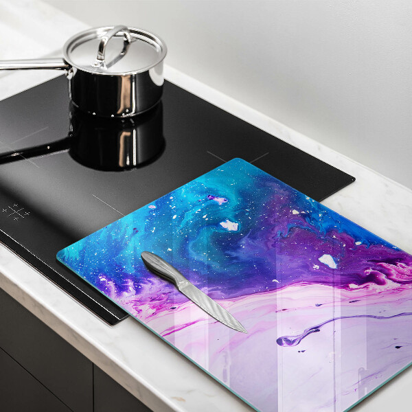 Üveg vágódeszka Absztrakciós tinták