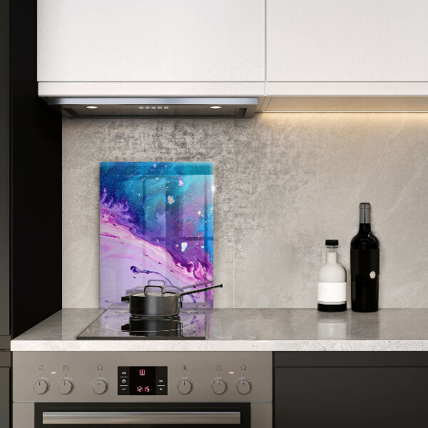 Üveg vágódeszka Absztrakciós tinták