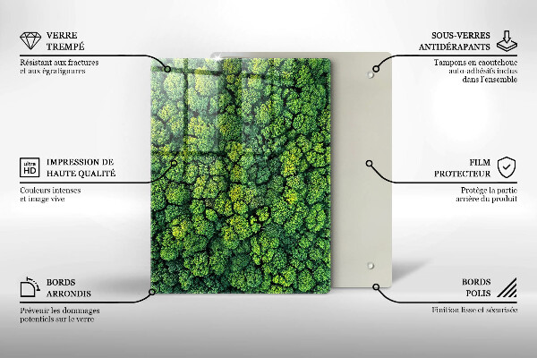 Üveg vágódeszka Gyönyörű virágok