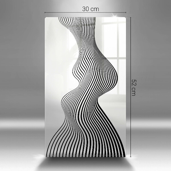 Üveg vágódeszka Lineáris absztrakció