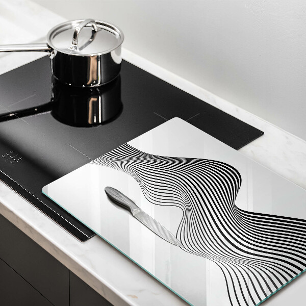 Üveg vágódeszka Lineáris absztrakció