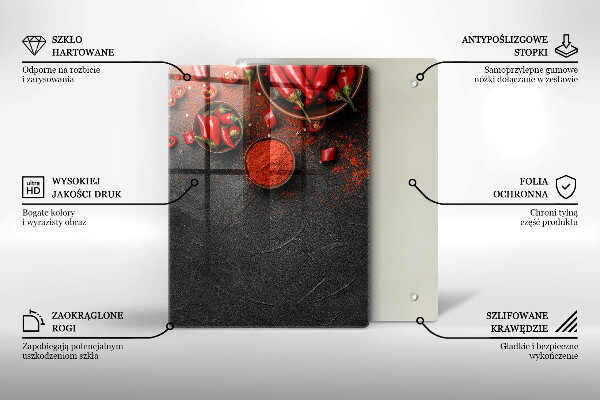 Üveg vágódeszka Márvány textúra arannyal