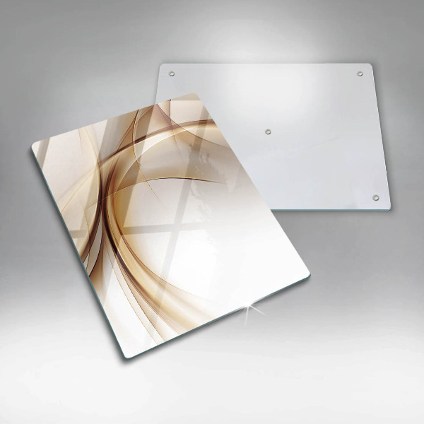 Üveg vágódeszka Absztrakt formák