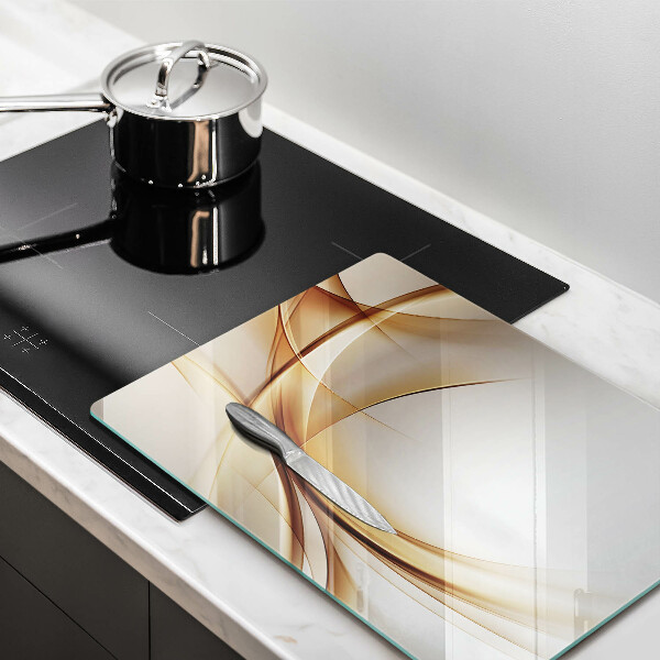 Üveg vágódeszka Absztrakt formák