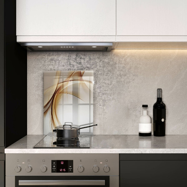 Üveg vágódeszka Absztrakt formák