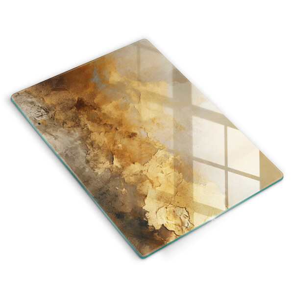 Üveg vágódeszka Gazdag textúra