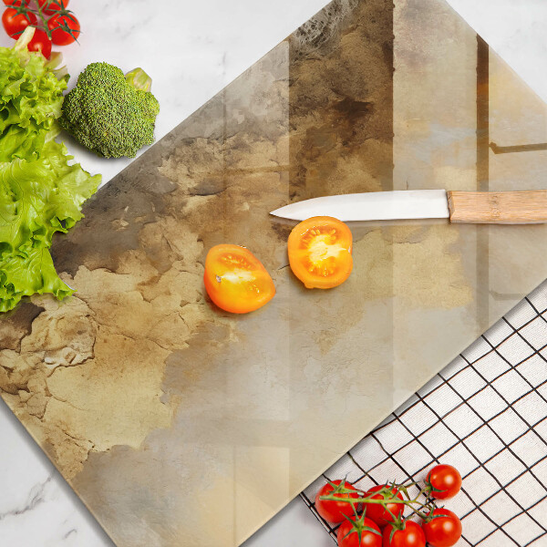 Üveg vágódeszka Gazdag textúra