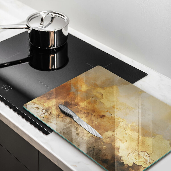 Üveg vágódeszka Gazdag textúra