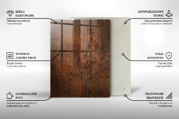 Üveg vágódeszka karácsonyi díszek