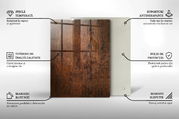 Üveg vágódeszka karácsonyi díszek