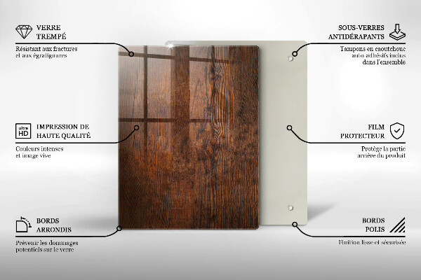 Üveg vágódeszka karácsonyi díszek