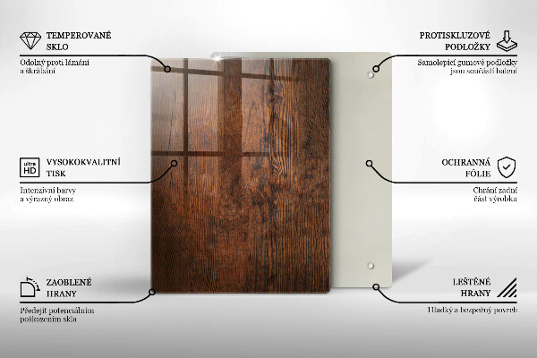 Üveg vágódeszka karácsonyi díszek