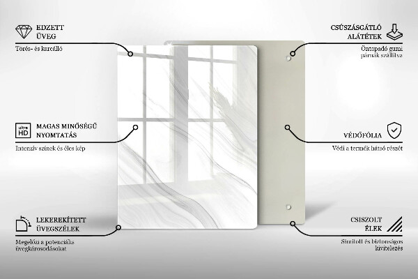 Üveg vágódeszka Keleti fűszerek