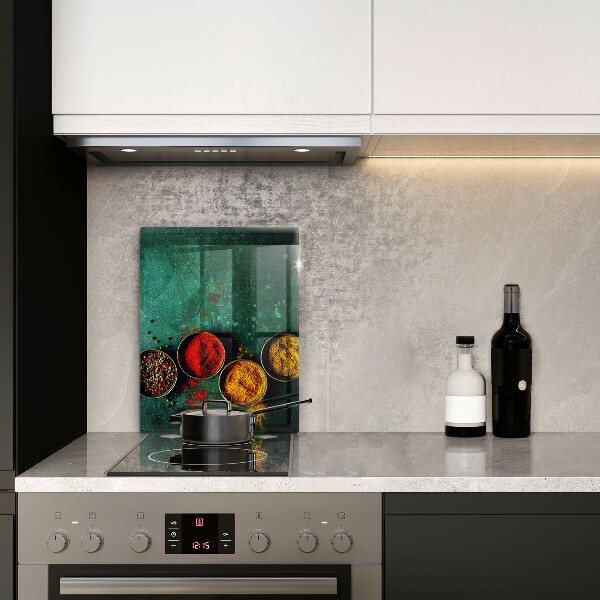 Üveg vágódeszka Keleti fűszerek