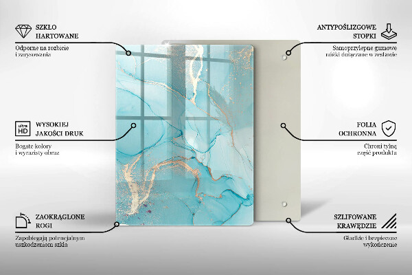 Üveg vágódeszka Húsvéti díszek