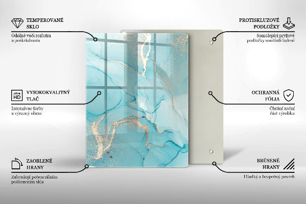 Üveg vágódeszka Húsvéti díszek