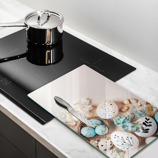 Üveg vágódeszka Húsvéti díszek