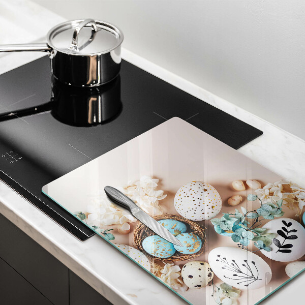 Üveg vágódeszka Húsvéti díszek