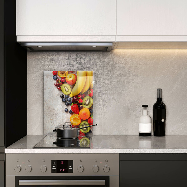 Üveg vágódeszka Ünnepi gyümölcsök