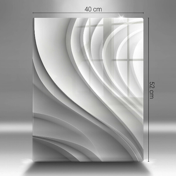 Üveg vágódeszka Geometriai vonalak