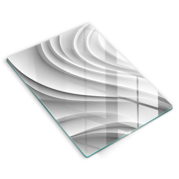 Üveg vágódeszka Geometriai vonalak