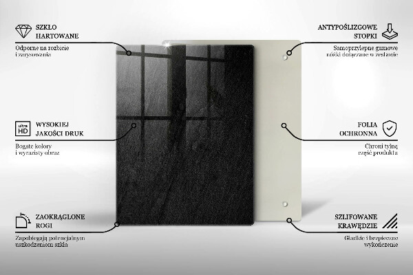 Üveg vágódeszka Rajzfilm citrom