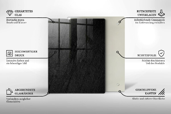 Üveg vágódeszka Rajzfilm citrom