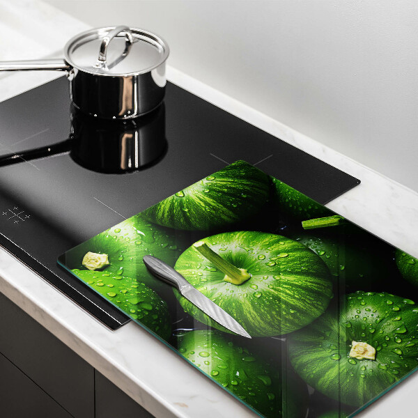 Üveg vágódeszka Zöld sütőtök