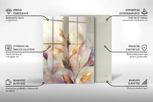 Üveg vágódeszka Zöldségek az asztalon