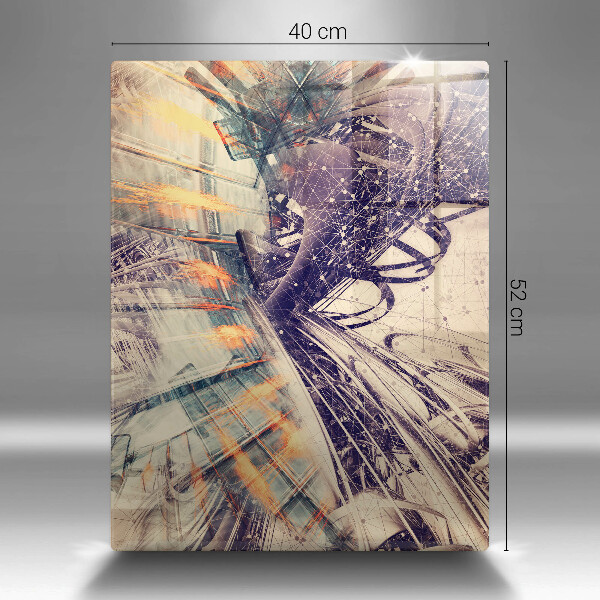 Üveg vágódeszka Modern kompozíció