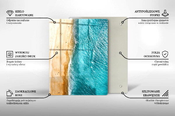 Üveg vágódeszka Modern kompozíció