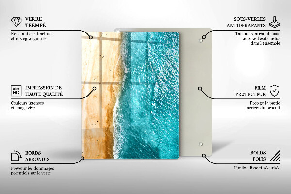 Üveg vágódeszka Modern kompozíció