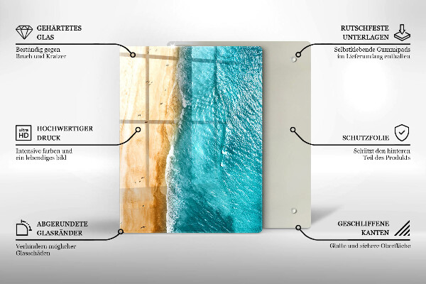 Üveg vágódeszka Modern kompozíció